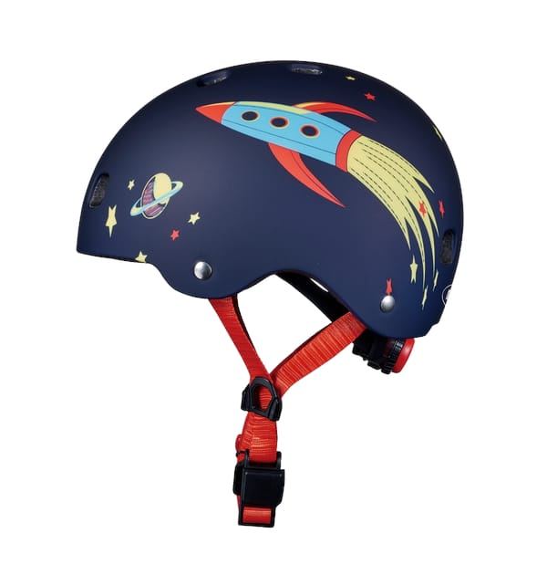 mikrofon für fahrradhelm Helm für Kinderroller / Laufrad / Skateboard Micro Fusée – my Little Rider