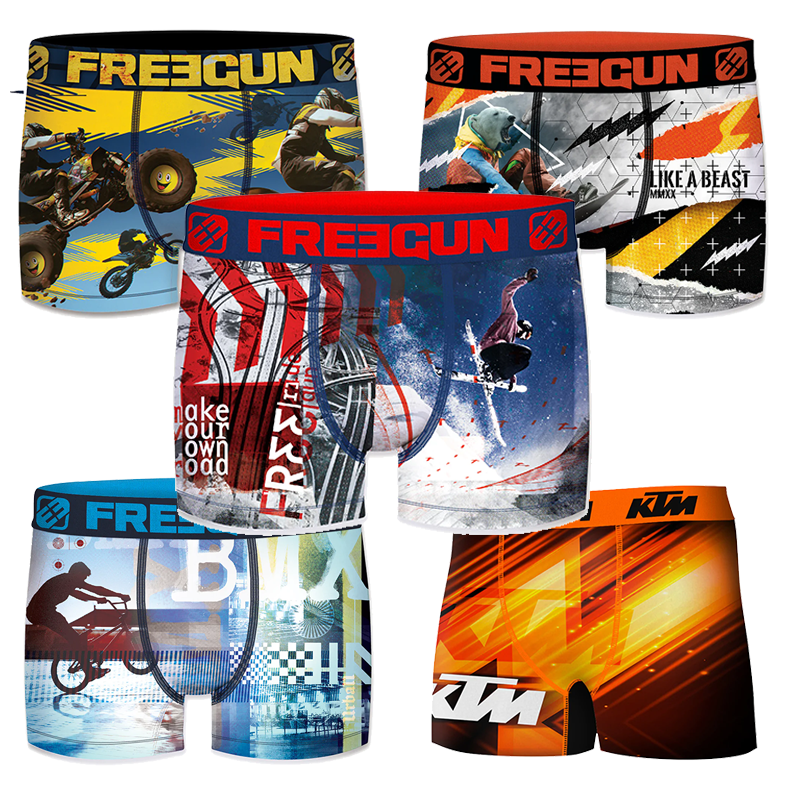 PACK 5x boxer Freegun 14 16 ans my Little Rider
